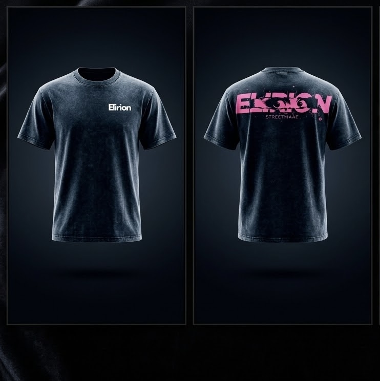 SIGNET TEE, BLACK