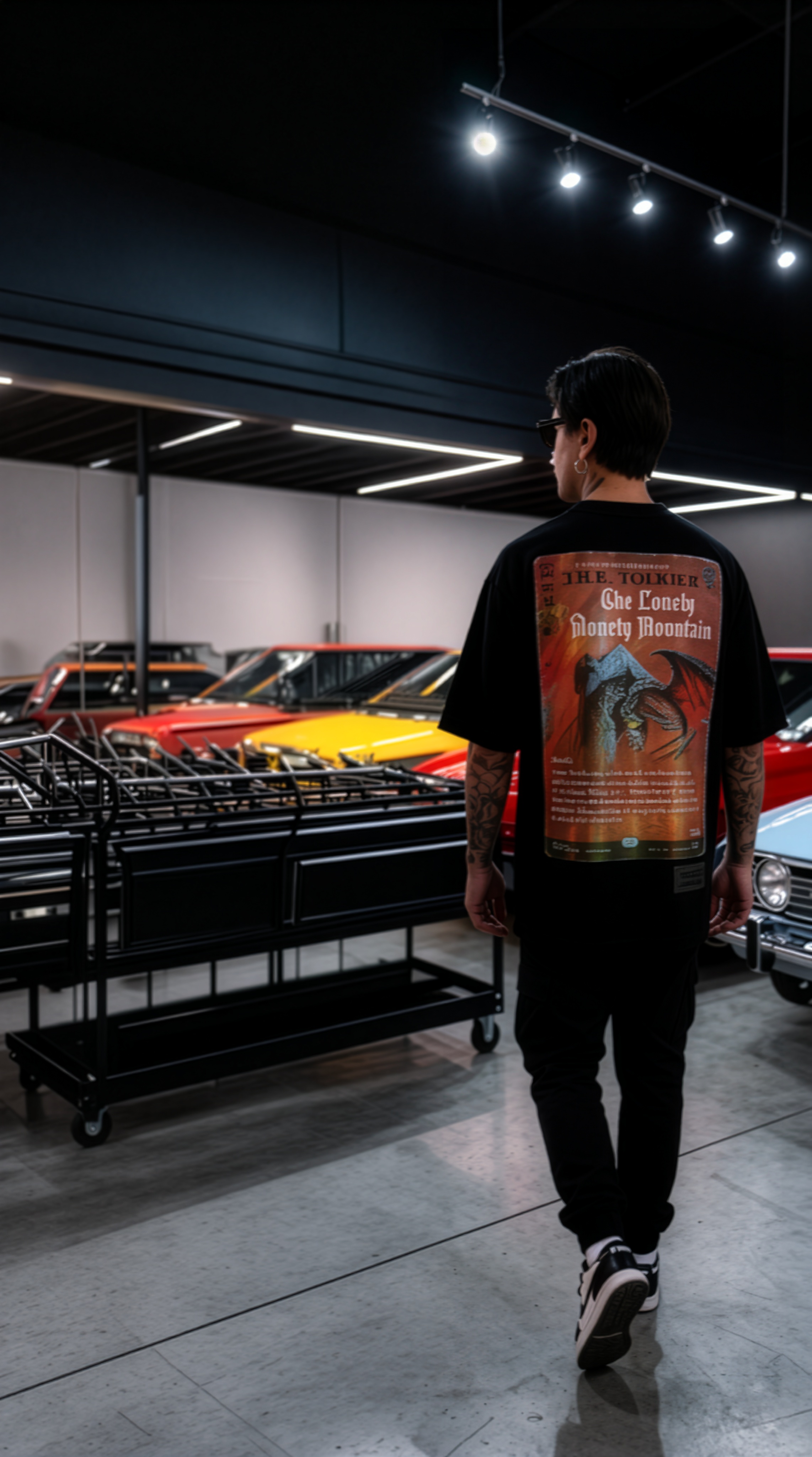 CARD BACK TEE, head-on