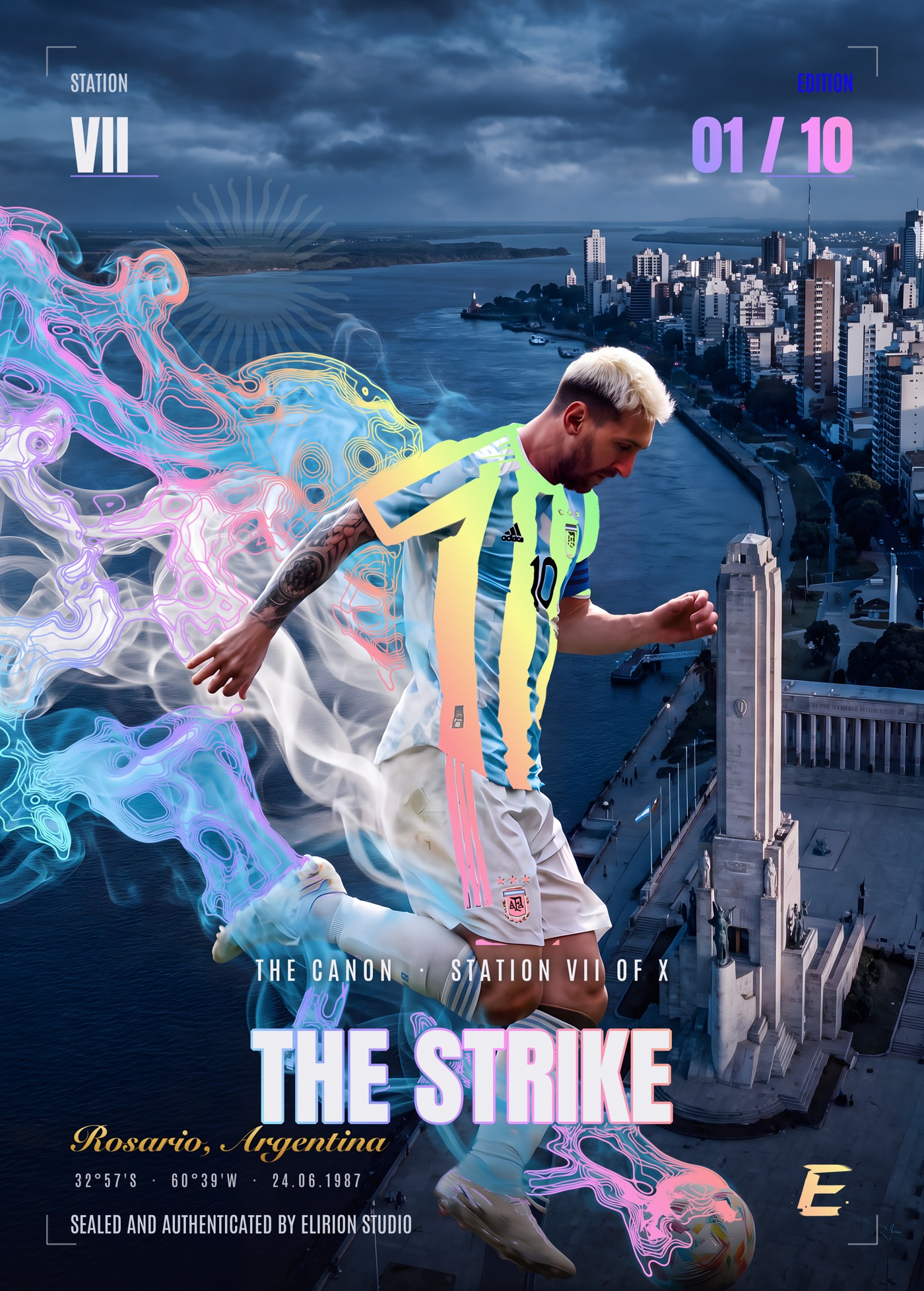 THE STRIKE, head-on